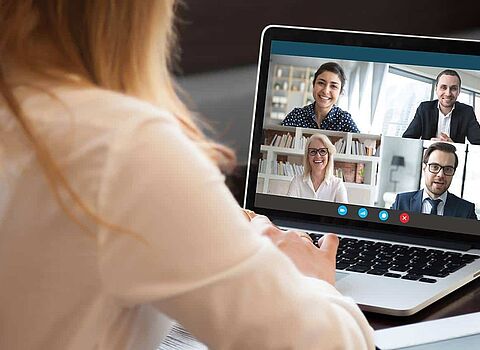 Videocall im Homeoffice 2020