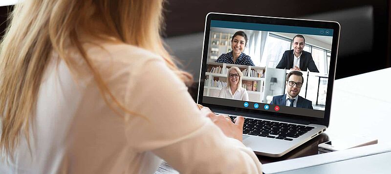 Videocall im Homeoffice 2020