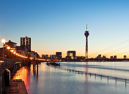 Düsseldorf am Rhein