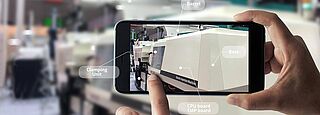 Augmented Reality per Handysteuerung einer Maschine - Trend 2021